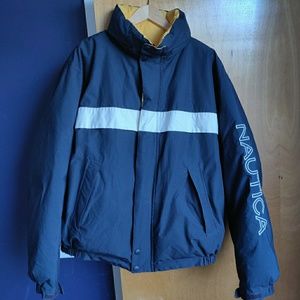 Retro Reversable Down Jacket